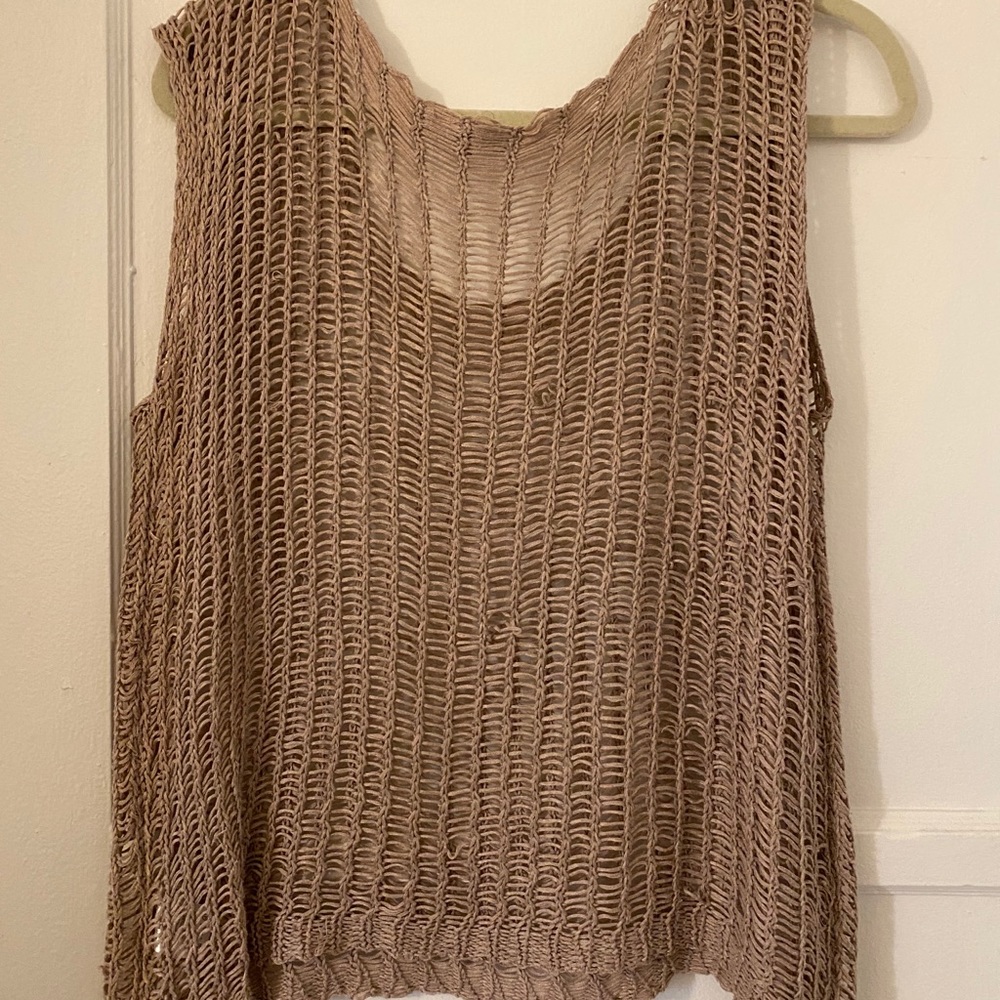 Cotton Mesh tank